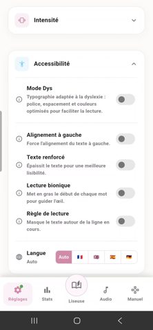 Accessibilité (police dys)